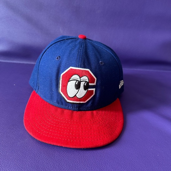 New Era Other - Chattanooga Lookouts Cincinnati Red Minor League Blue and Red Cap size 7